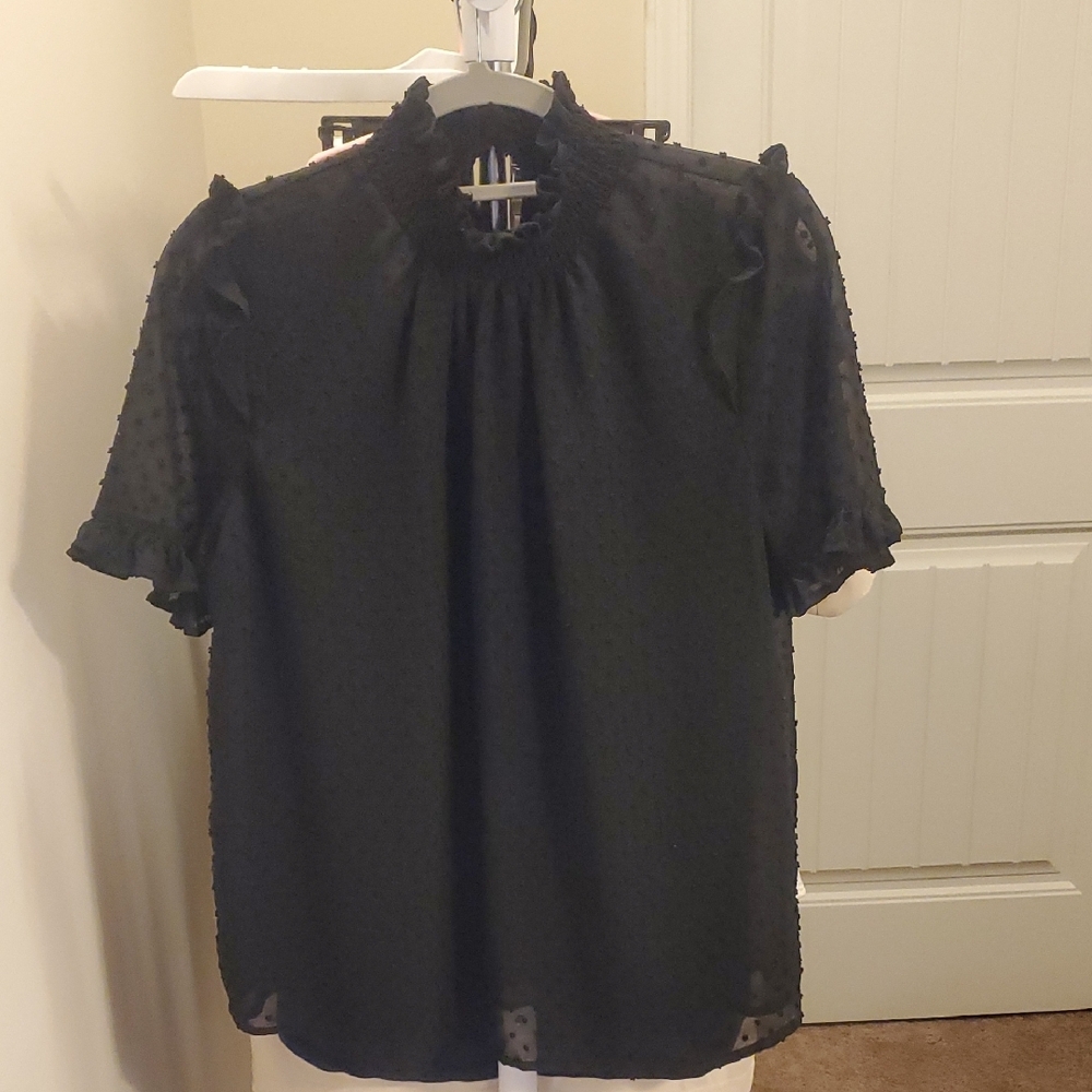 Elegant Black Women's Top By Wishlist. Size M